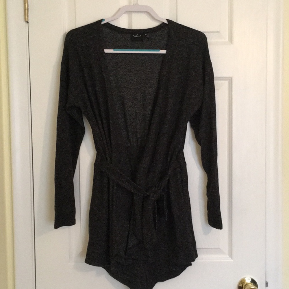 Urban Outfitters grey long sleeve sweater romper